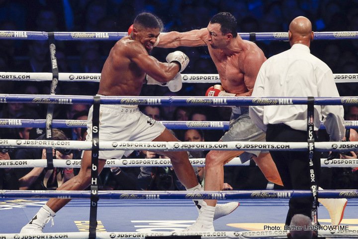 Image: Wladimir Klitschko wants Anthony Joshua rematch