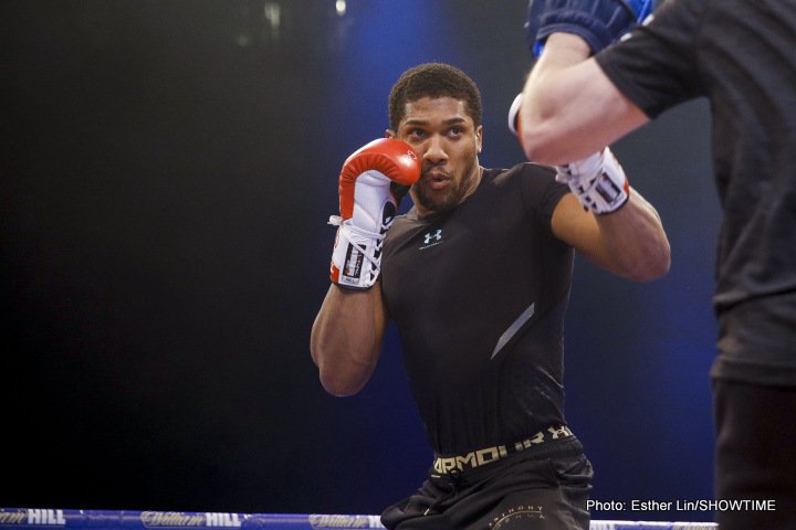Image: Joshua: I don’t have much respect for many heavyweights