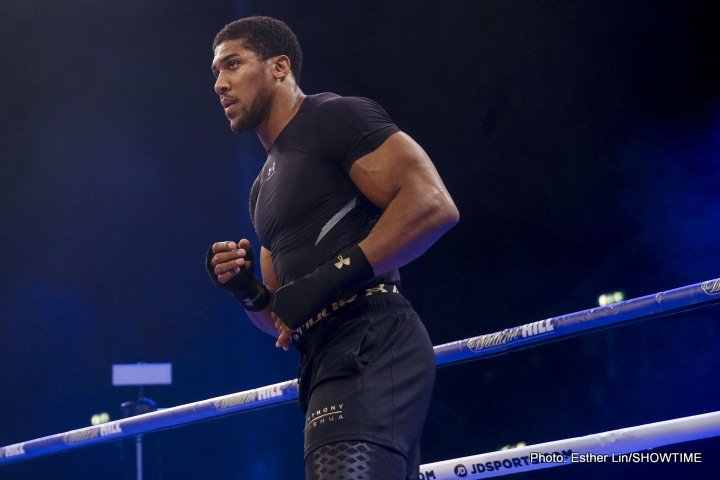 Image: Anthony Joshua vs. Carlos Takam set for Oct.28