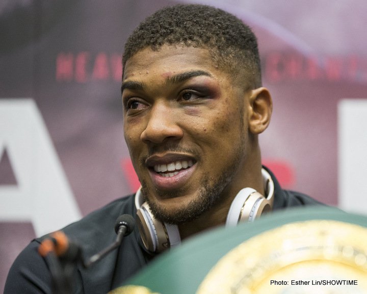 Image: Joshua: I’ll show Pulev I’m the bully inside the ring