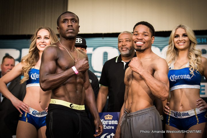 Image: Video: Berto vs. Porter and Charlo vs. Hatley official weights