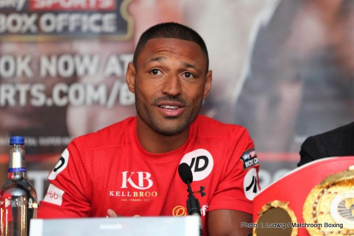 Image: Kell Brook refuses rehydration limit for Amir Khan fight