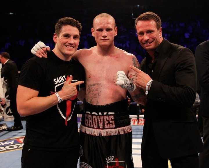 Image: George Groves suffers broken jaw in Chudinov fight