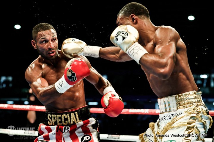 Image: Spence thinks Kell Brook can win title at 154