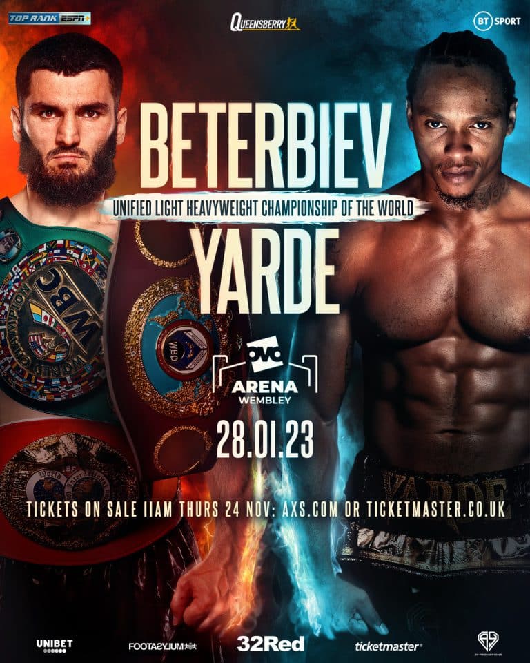 Image: Anthony Yarde intends on slugging with Artur Beterbiev on Jan.28th