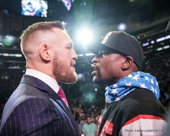Image: McGregor says he'll break the 40-year-old Mayweather