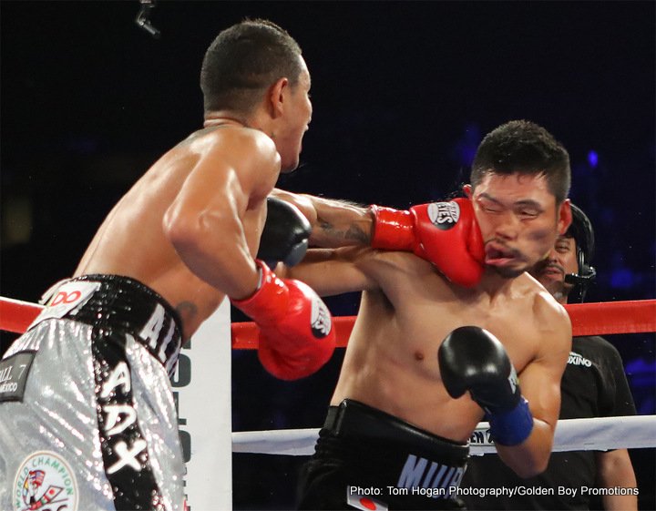Image: Miguel Berchelt vs. Cristian Mijares on 2/10 in Cancun, MX