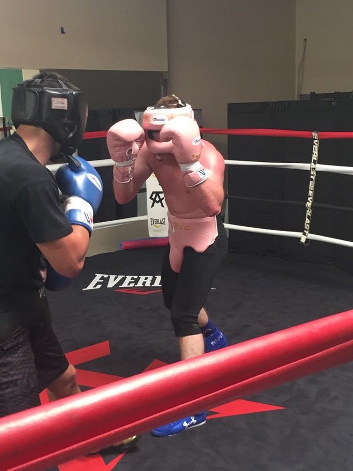 Image: Canelo Alvarez starts training for Golovkin fight