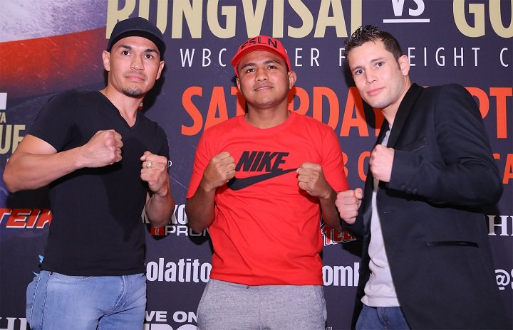 Image: Roman Gonzalez, Cuadras and Estrada quotes