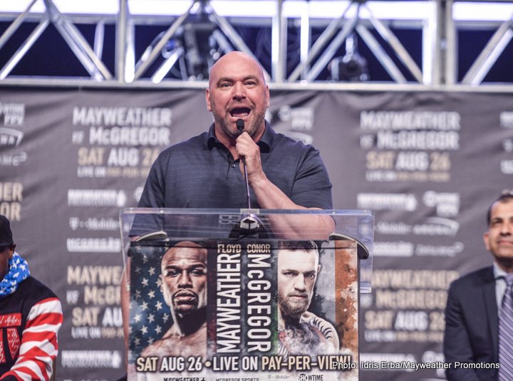 Image: Dana White going into boxing promotion