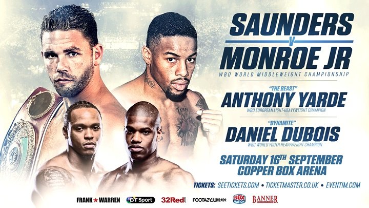 Image: Saunders wants the best after Monroe fight