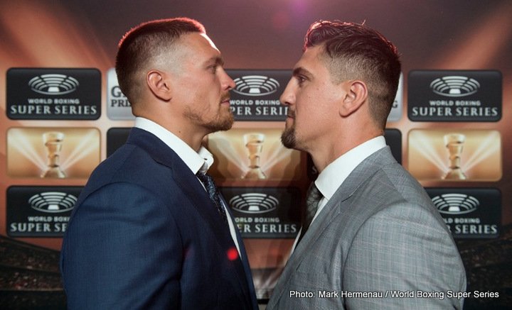 Image: Usyk vs. Huck in Max Schmeling Halle, Berlin - Sept 9