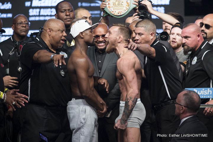 Image: Mayweather says Showtime paying him $350M for McGregor fight