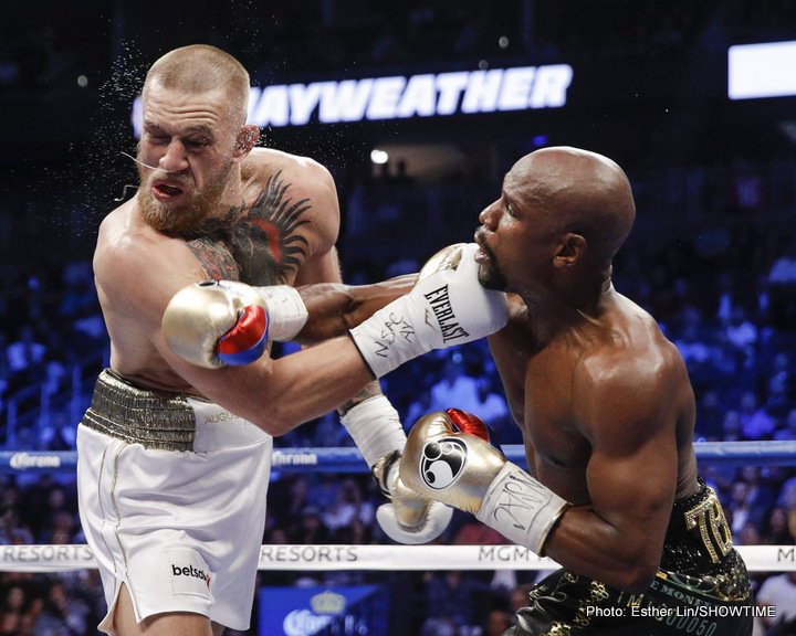 Image: Conor McGregor says he carried Floyd Mayweather 3 years ago