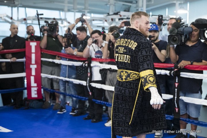 Image: Watch: Conor McGregor vs. Paul Malignaggi sparring footage