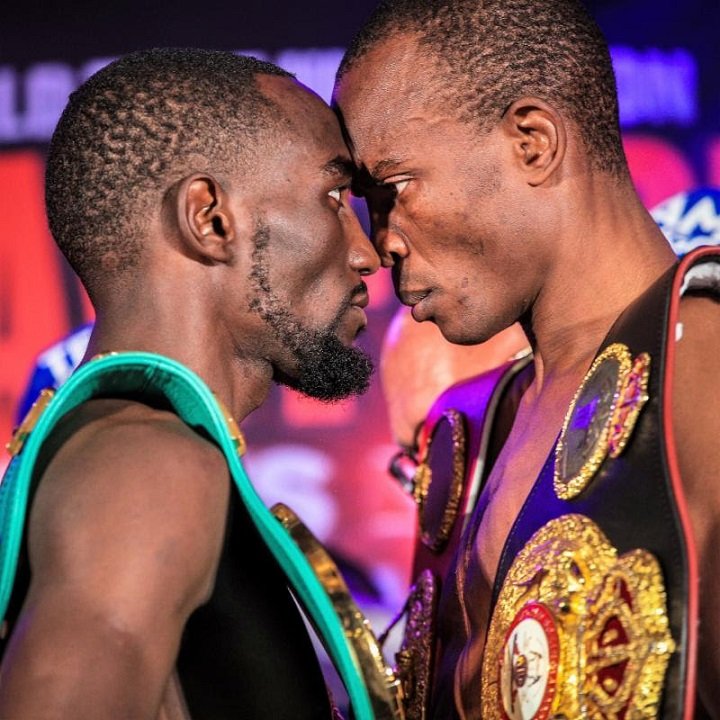 Image: Terence Crawford vs. Julius Indongo - Official weights