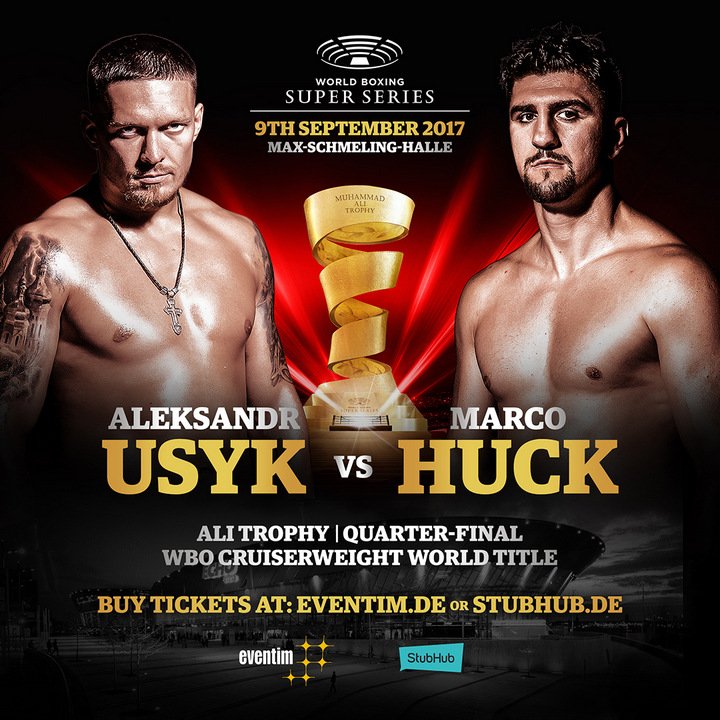 Image: Tickets on sale! Usyk and Huck ready for Muhammad Ali Trophy opener in Max-Schmeling-Halle, Berlin