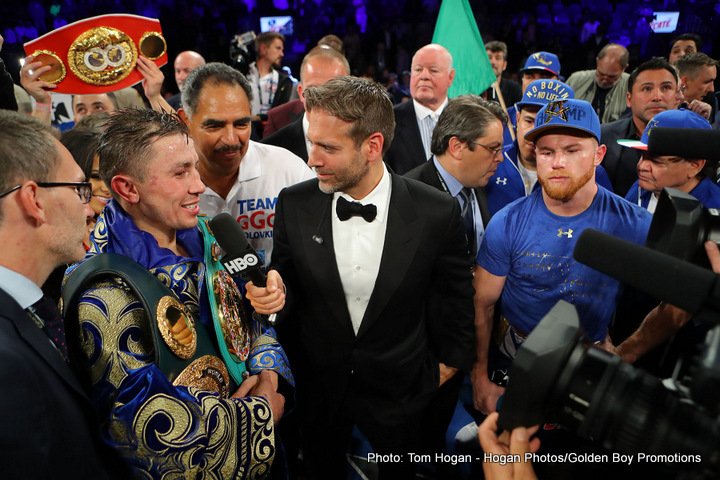 Image: Gomez to talk with Canelo to decide on GGG rematch