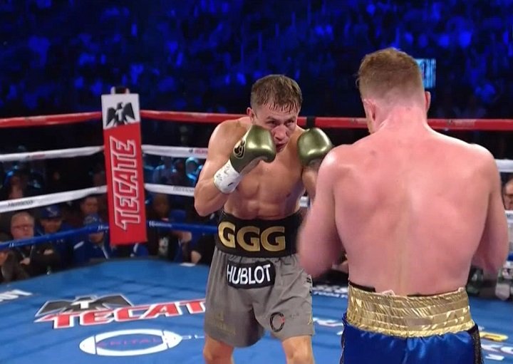 Image: Saunders says Golovkin must take chances to beat Canelo