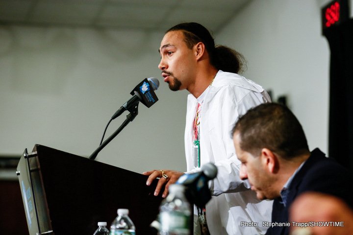 Image: Keith Thurman sends message to top welterweights