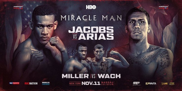 Image: Danny Jacobs vs. Luis Arias announced for Nov.11 on HBO