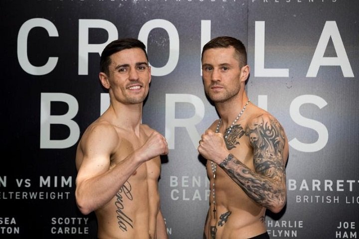Image: Anthony Crolla vs. Ricky Burns - Weights