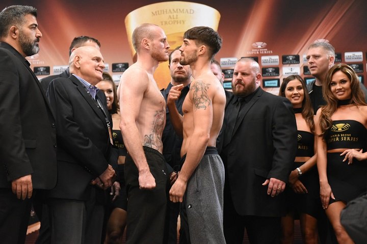 Image: Groves and Cox on the scales: Cox saw a scared man
