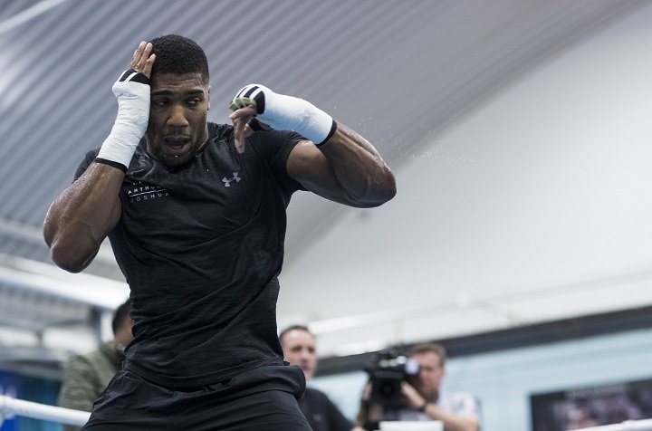 Image: Joshua: I will fight Wilder next year