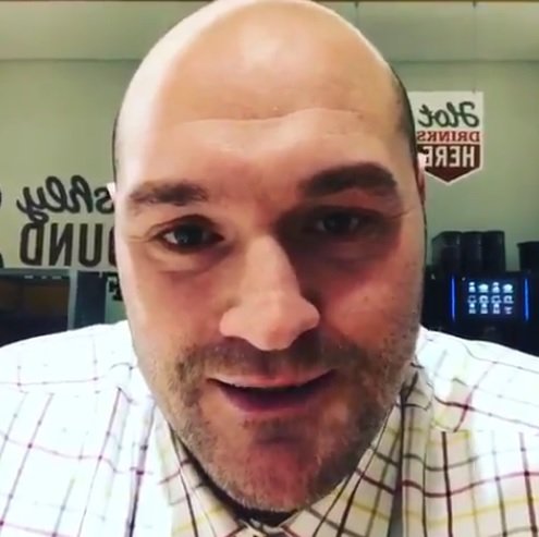 Image: Tyson Fury wants Tony Bellew fight on May 5