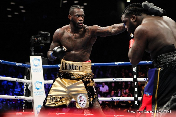 Image: Deontay Wilder says Joshua fight won’t be difficult to make