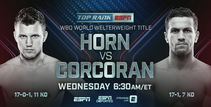 Image: Horn’s trainer wants him to KO Corcoran