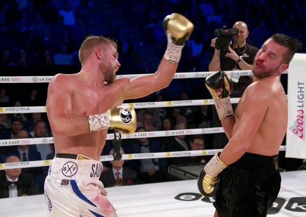 Image: Lemieux: Saunders was running from me