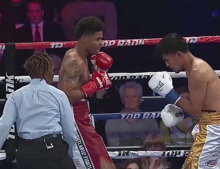 Image: Shakur Stevenson vs. Oscar Mendoza - Results