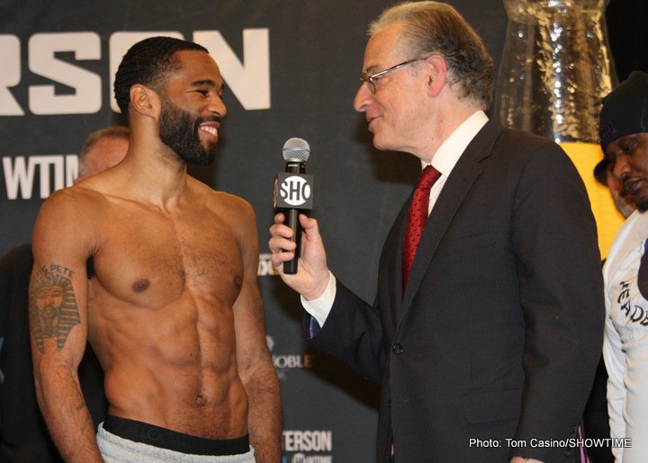 Image: Errol Spence Jr. vs. Lamont Peterson – Official weights