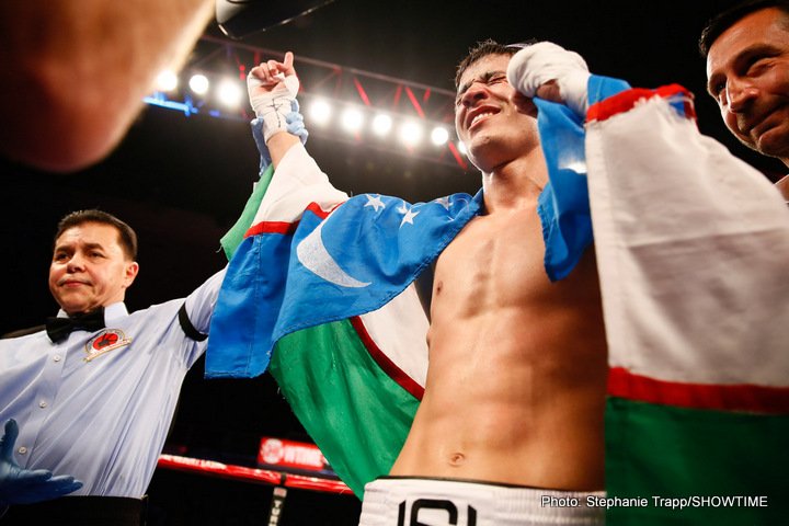 Image: Shohjahon Ergashev And Mykal Fox To Headline ShoBox On February 15