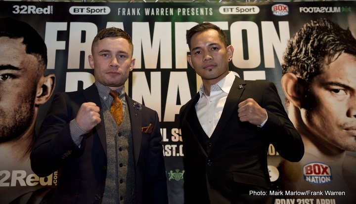 Image: Frampton sees Donaire as a make or break fight