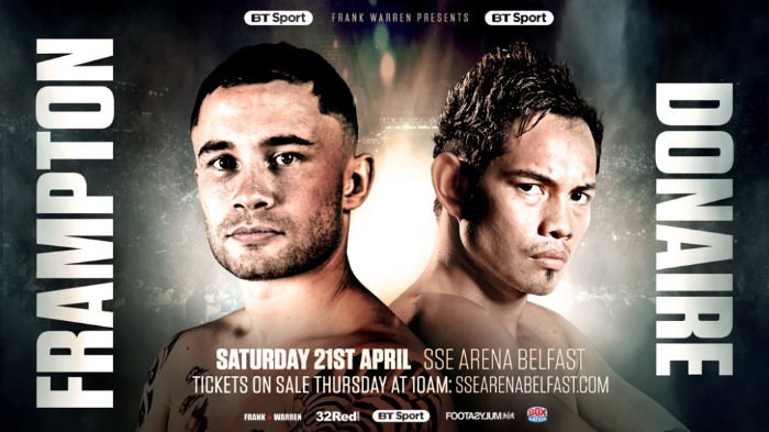 Image: Frampton vs Donaire In Belfast On April 21