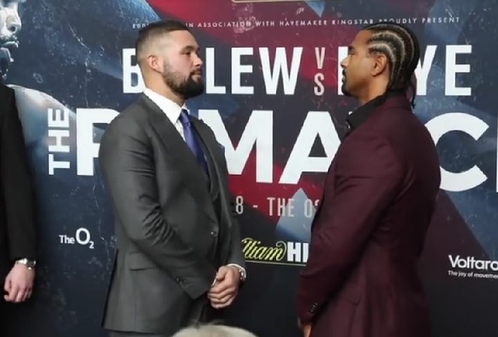 Image: David Haye wants to keep emotions in check for Tony Bellew rematch