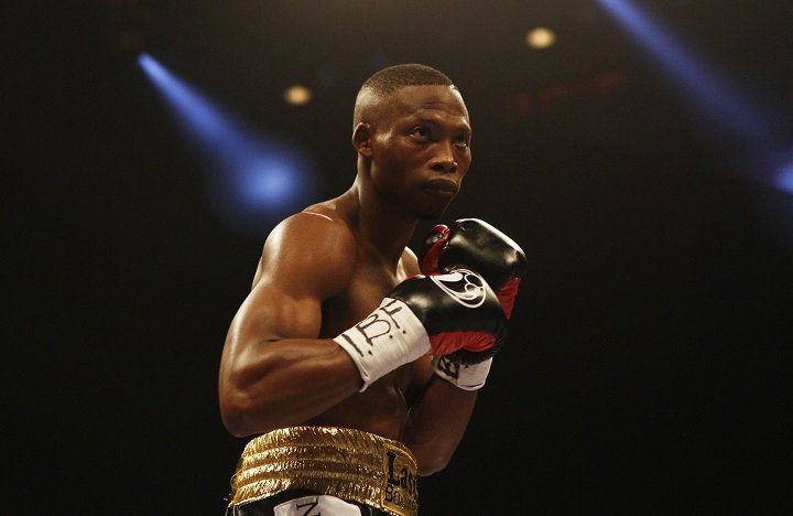 Image: Zolani Tete defends against Andres Narvaez on April 21