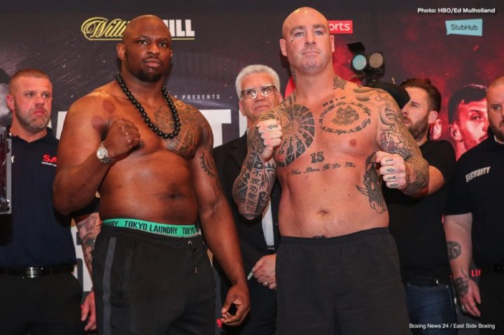 Image: Dillian Whyte vs. Lucas Browne – Official weights