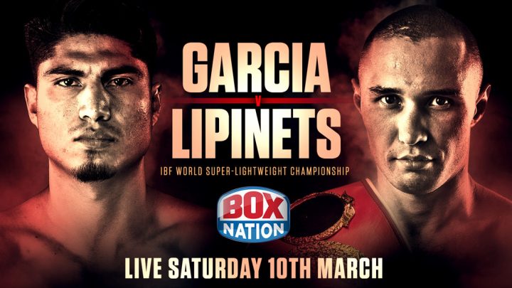 Image: Garcia vs Lipinets live on BoxNation