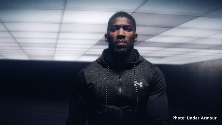 anthony joshua hoodie under armour