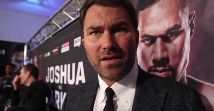 Image: Hearn FURIOUS at Deontay Wilder’s decision to skip Cardiff appearance