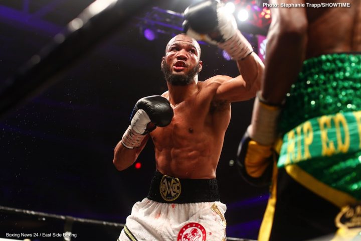 Image: Julian Williams Battles Javier Francisco Castro on Wilder-Fury card on Dec.1