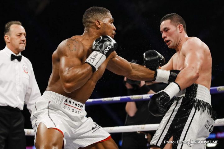 Image: Anthony Joshua inks with Matchroom Boxing for three more years