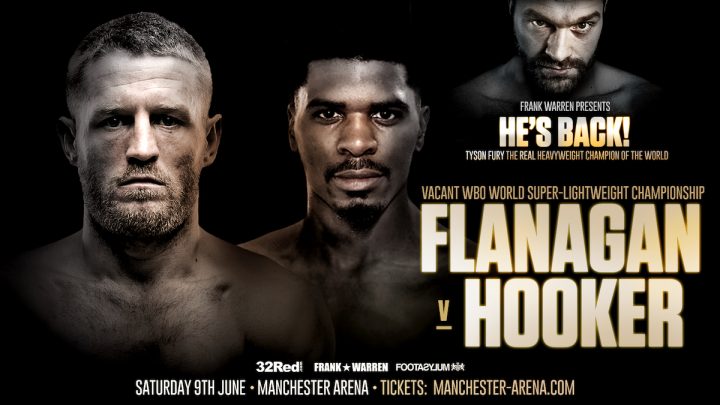 Image: Flanagan vs Hooker Lands On Tyson Fury Comeback Card
