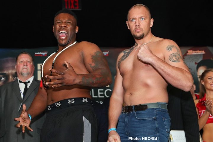 Image: Jarrell Miller 304 pounds for Johann Duhaupas fight