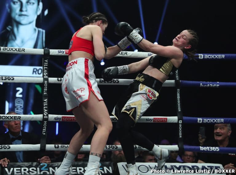 Image: Boxing Results: Savannah Marshall destroys Femke Hermans; Florian Marku stops Chris Jenkins
