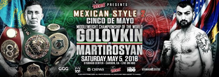 Image: Golovkin could lose IBF title by facing Martirosyan