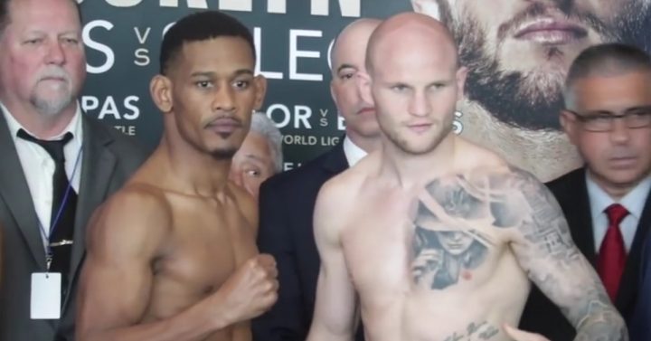 Image: Daniel Jacobs vs. Maciej Sulecki – Official weights
